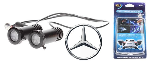 Mercedes Led Logo Projektor E200 E220 E250 a další A008 Mercedes